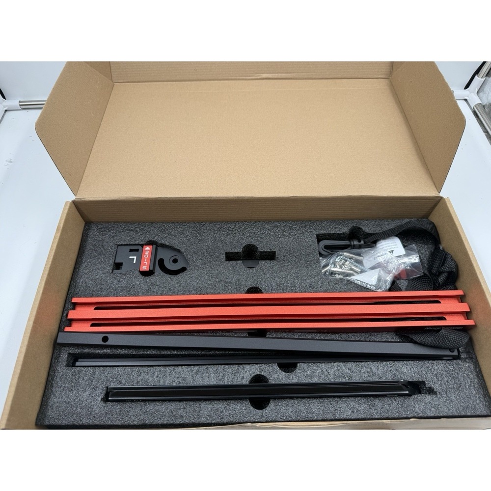 Stair Tread Gauge Tool Dual Nut‎ Adjustable Jig Red Black